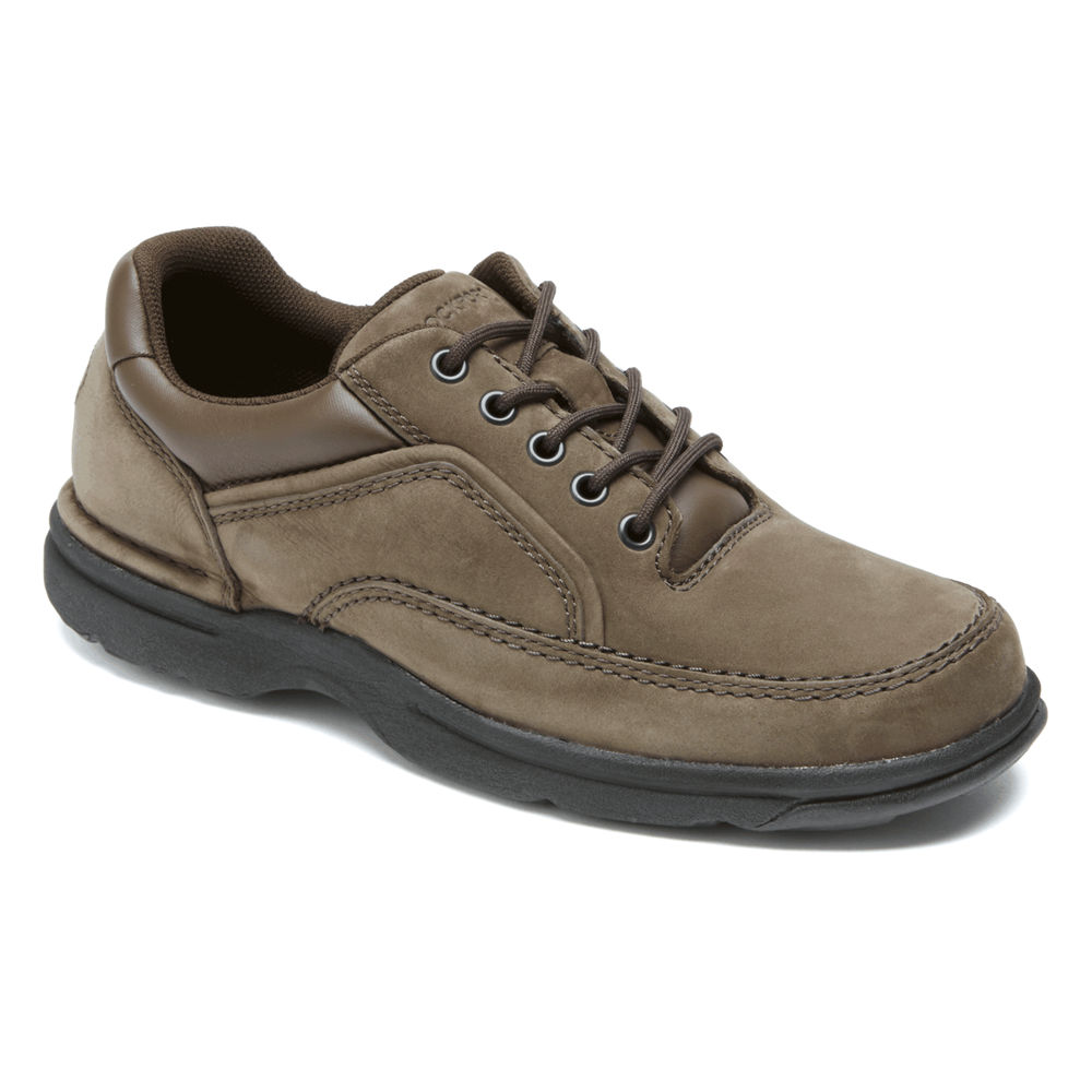 Zapatillas Rockport Hombre Mexico - Ridgefield Eureka Verde Oliva - KOXEP8935